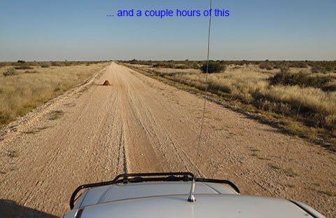 FLI Namibia Dirt Road